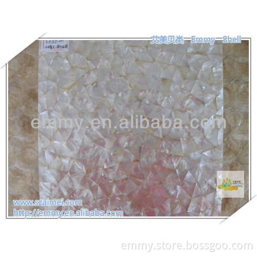 High quality pure white mother of pearl oyster seashell mosaic wall tile competitive mosaic price